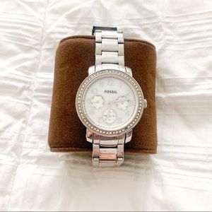 Fossil Sterling Silver Watch